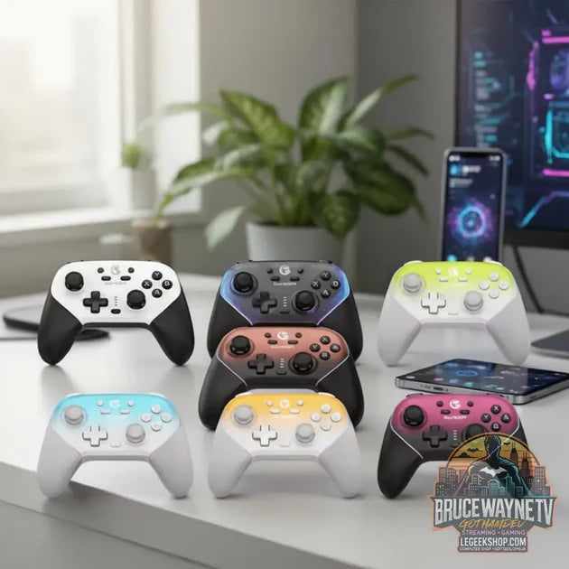 Guide d'achat : Plaque frontale magnétique GameSir pour manette Super Nova – Coque personnalisable, capot supérieur multicolore