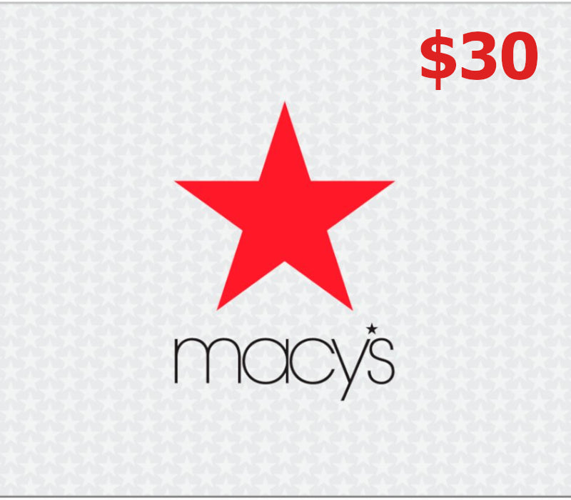 Macys $30 Gift Card