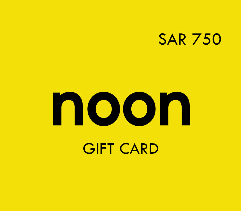 noon SAR 750 Gift Card SA