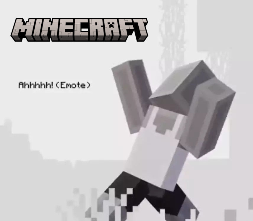 Minecraft - Support A Streamer emote DLC