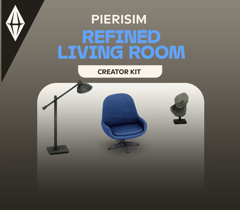 The Sims 4 - Refined Living Room Kit DLC