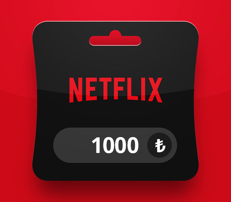 Netflix TRY 1000 Gift Card TR