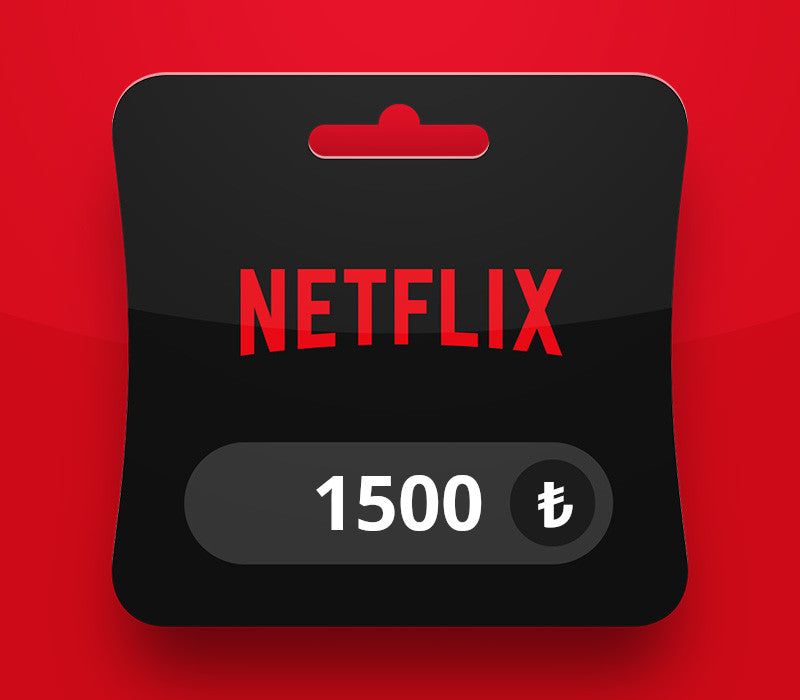 Netflix TRY 1500 Gift Card TR