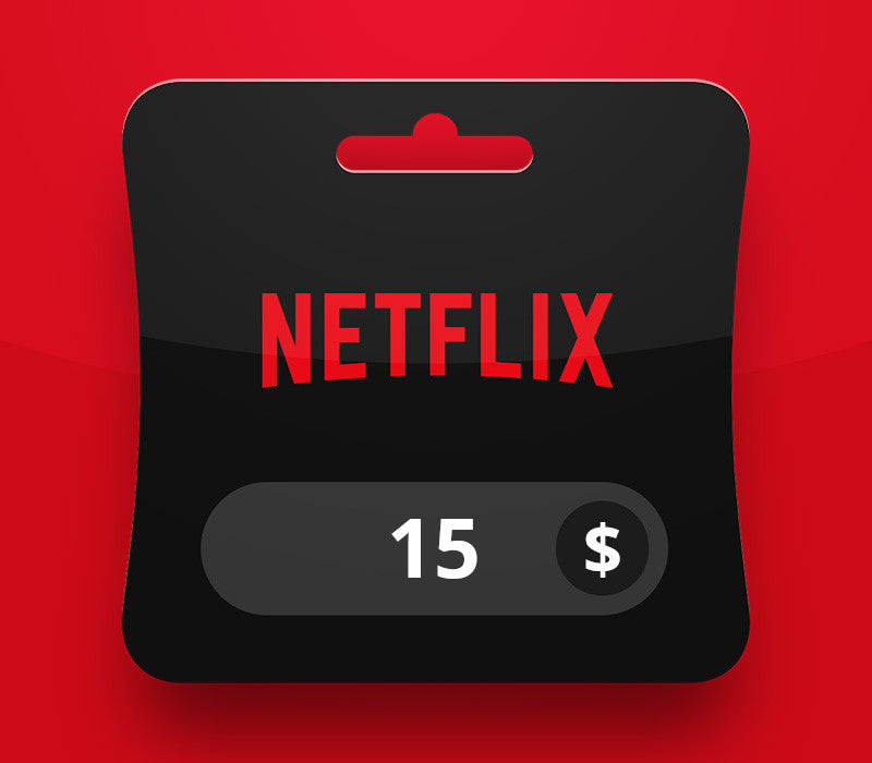 Netflix USD 15 Gift Card