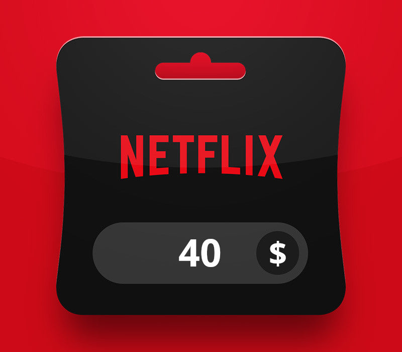 Netflix USD 40 Gift Card