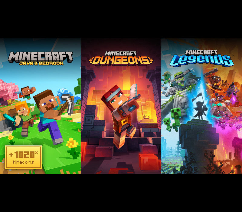 Minecraft Triple Bundle XBOX One /