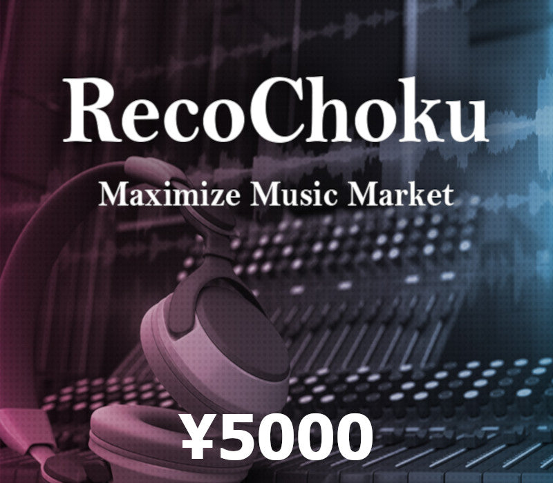 Recochoku ¥5000 Gift Card JP