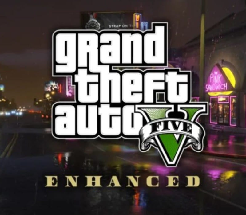 Grand Theft Auto V Enhanced & Great White Shark Card