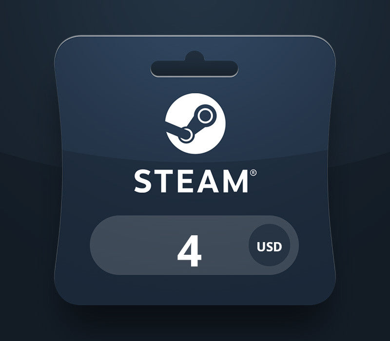 Steam Wallet USD 4 Gift Card AR