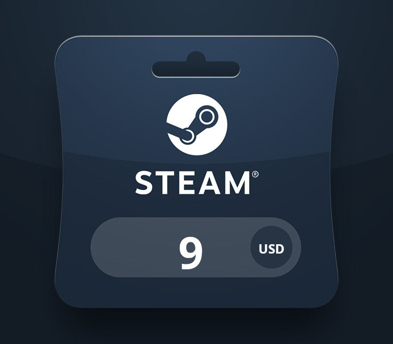 Steam Wallet USD 9 Gift Card TR