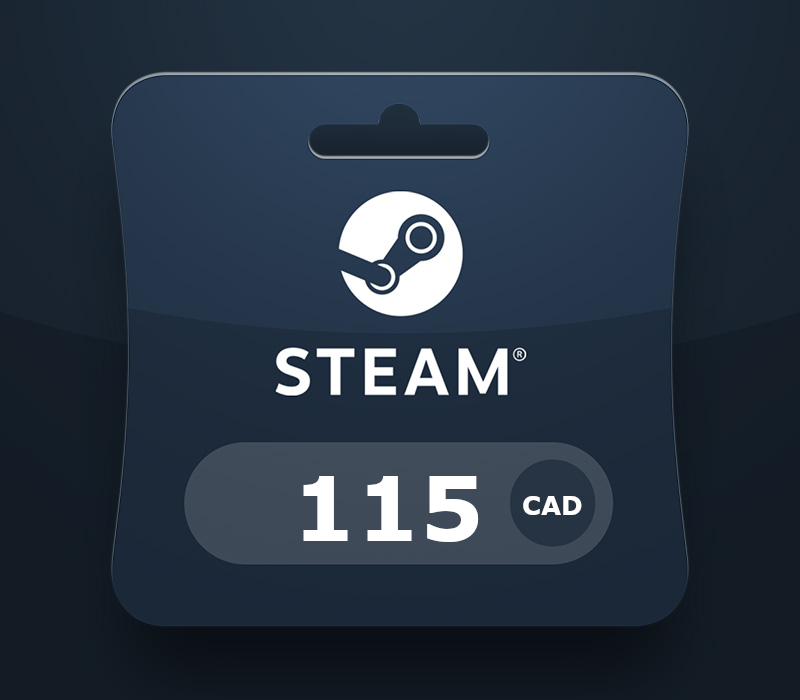 Steam Wallet CAD 115 Gift Card CA