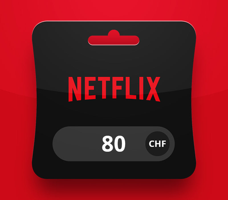 Netflix CHF 80 Gift Card CH