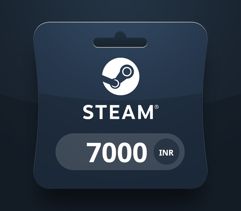 Steam Wallet INR 7000 Gift Card IN