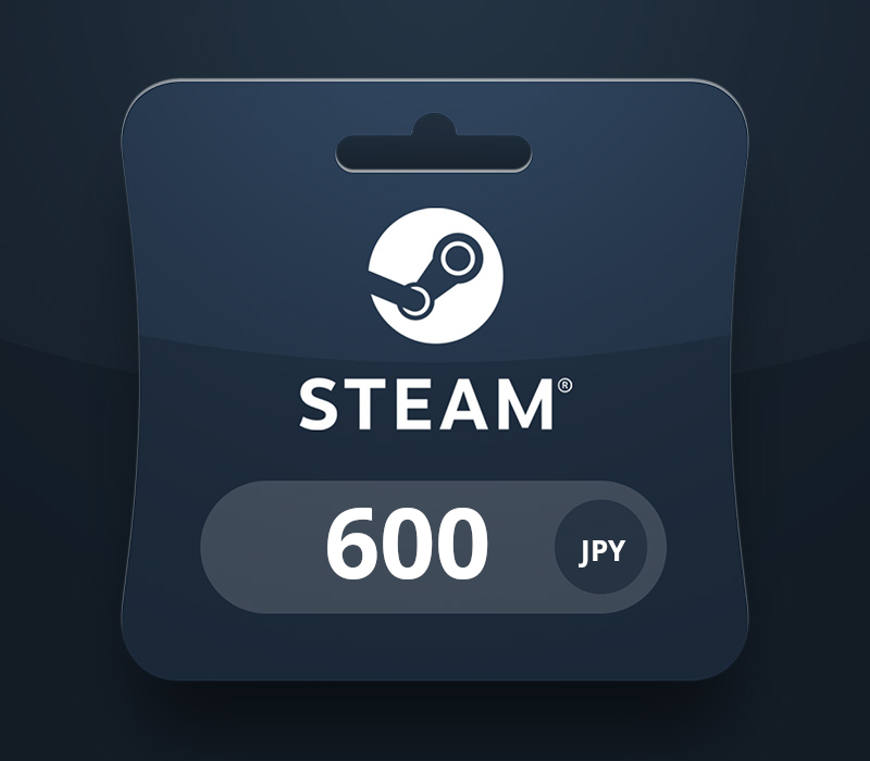 Steam Wallet JPY 600 Gift Card JP