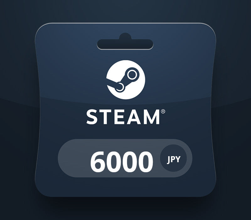 Steam Wallet JPY 6000 Gift Card JP