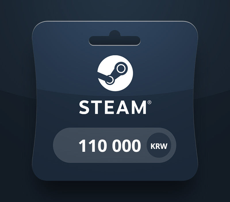 Steam Wallet Card 110000 KRW KR Activation Code