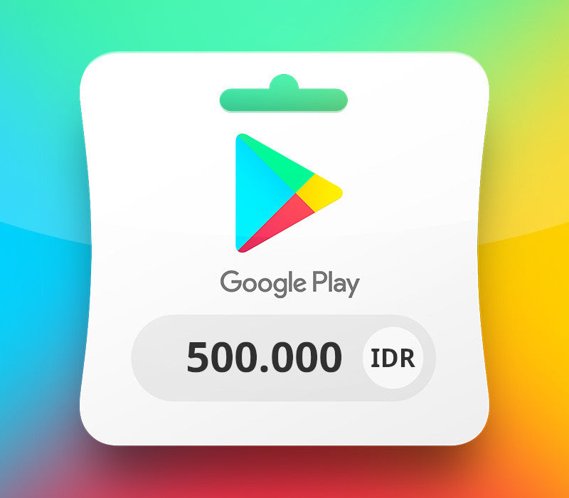 Google Play IDR 500000 Gift Card ID