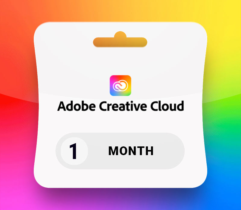 Adobe Creative Cloud Pro - 1 Month Subscription Key