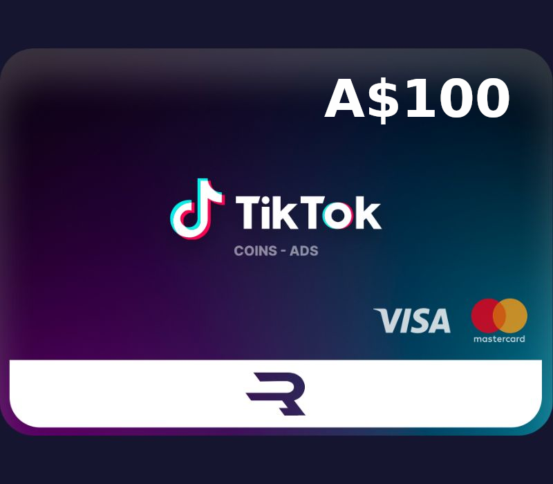 Rewarble TikTok AUD 100 Gift Card