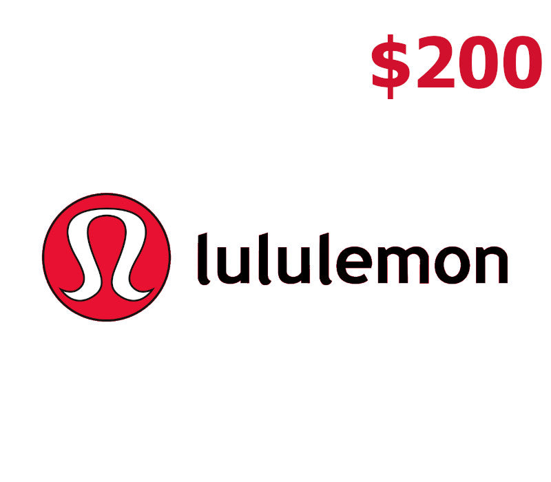 lululemon USD 200 Gift Card