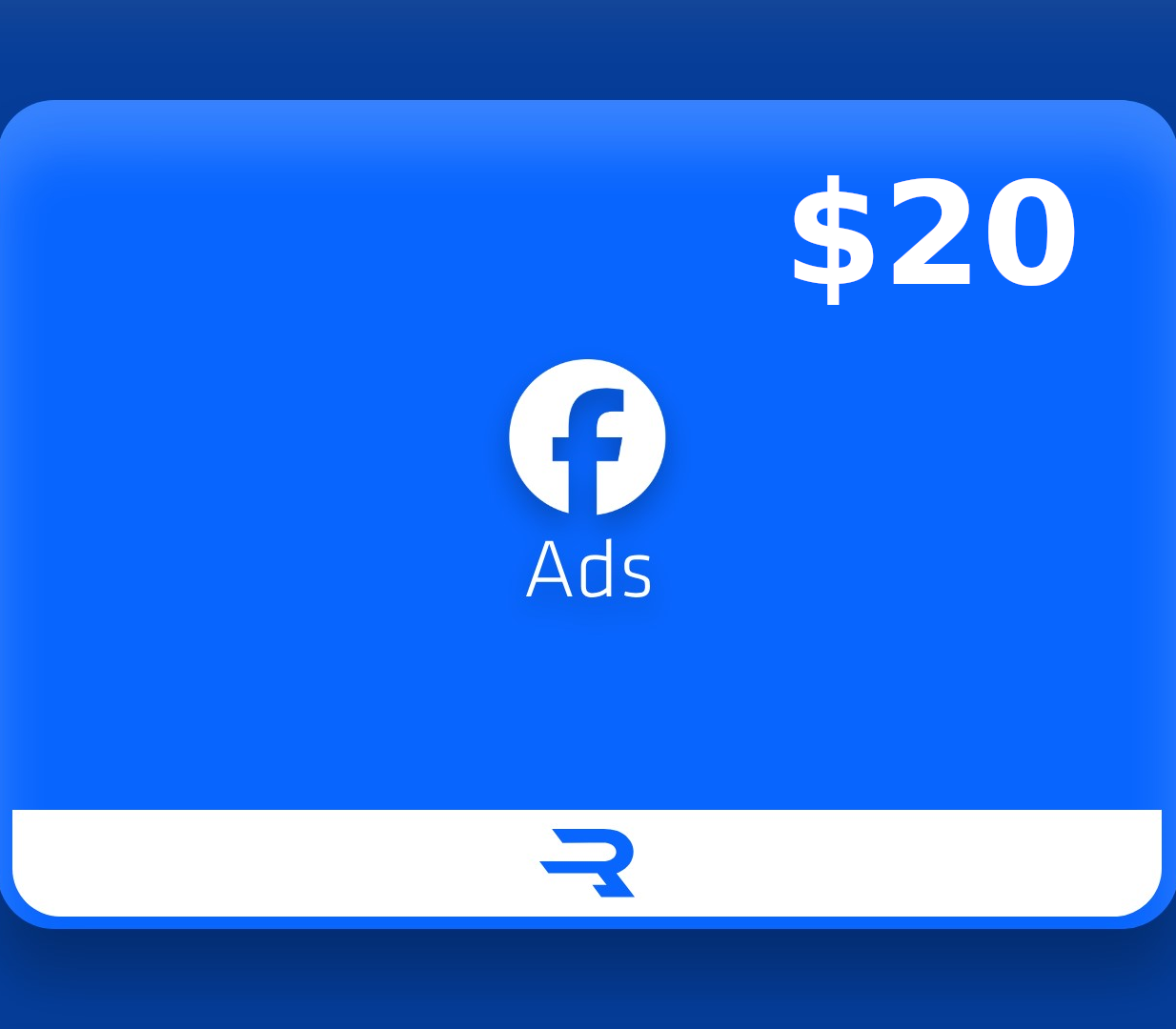Rewarble Facebook Ads $20 Gift Card