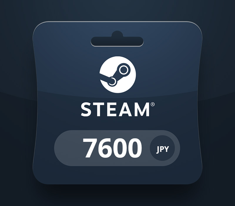 Steam Gift Card JPY 7600 JP Activation Code
