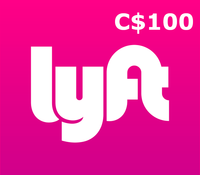 LYFT C$100 Gift Card CA
