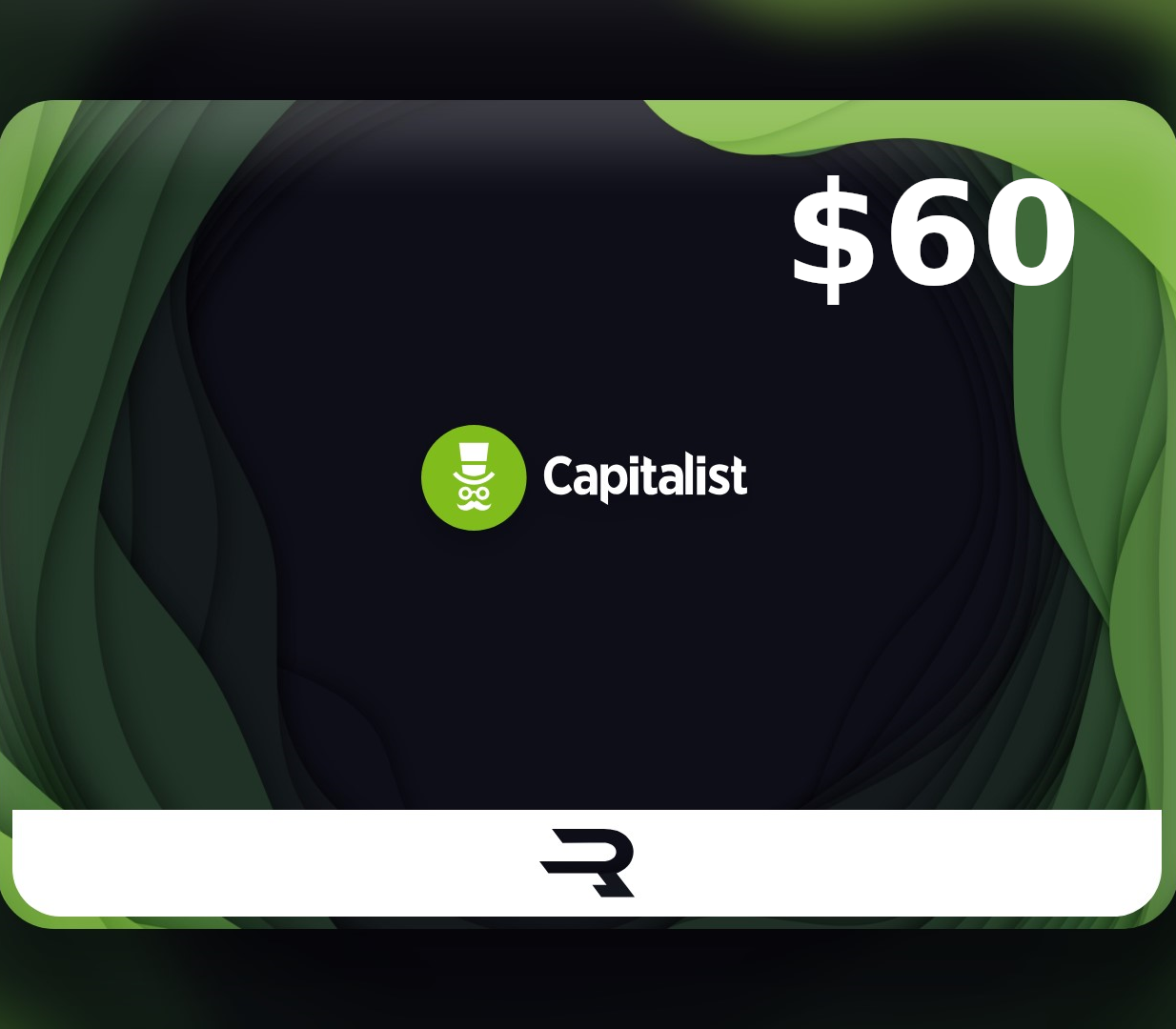 Rewarble Capitalist USD 60 Gift Card