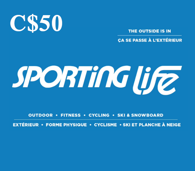 Sporting Life CAD 50 Gift Card CA