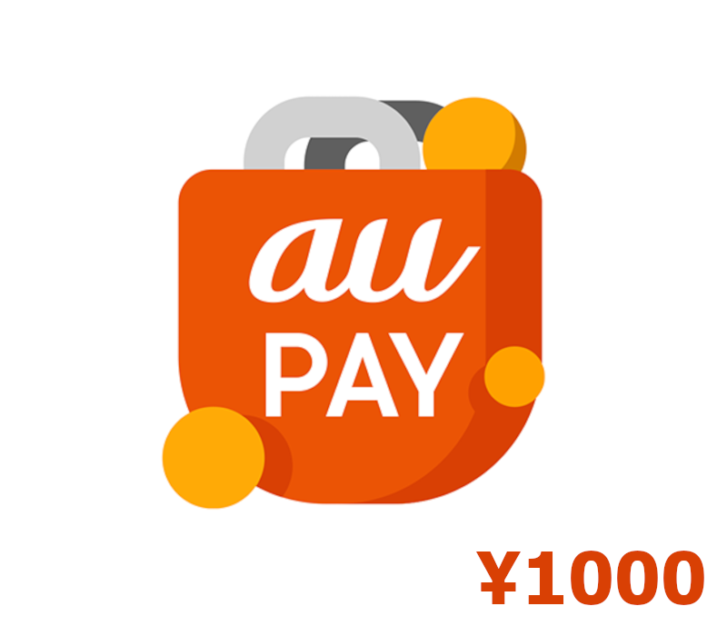 AU Pay JPY 1000 Gift Card JP