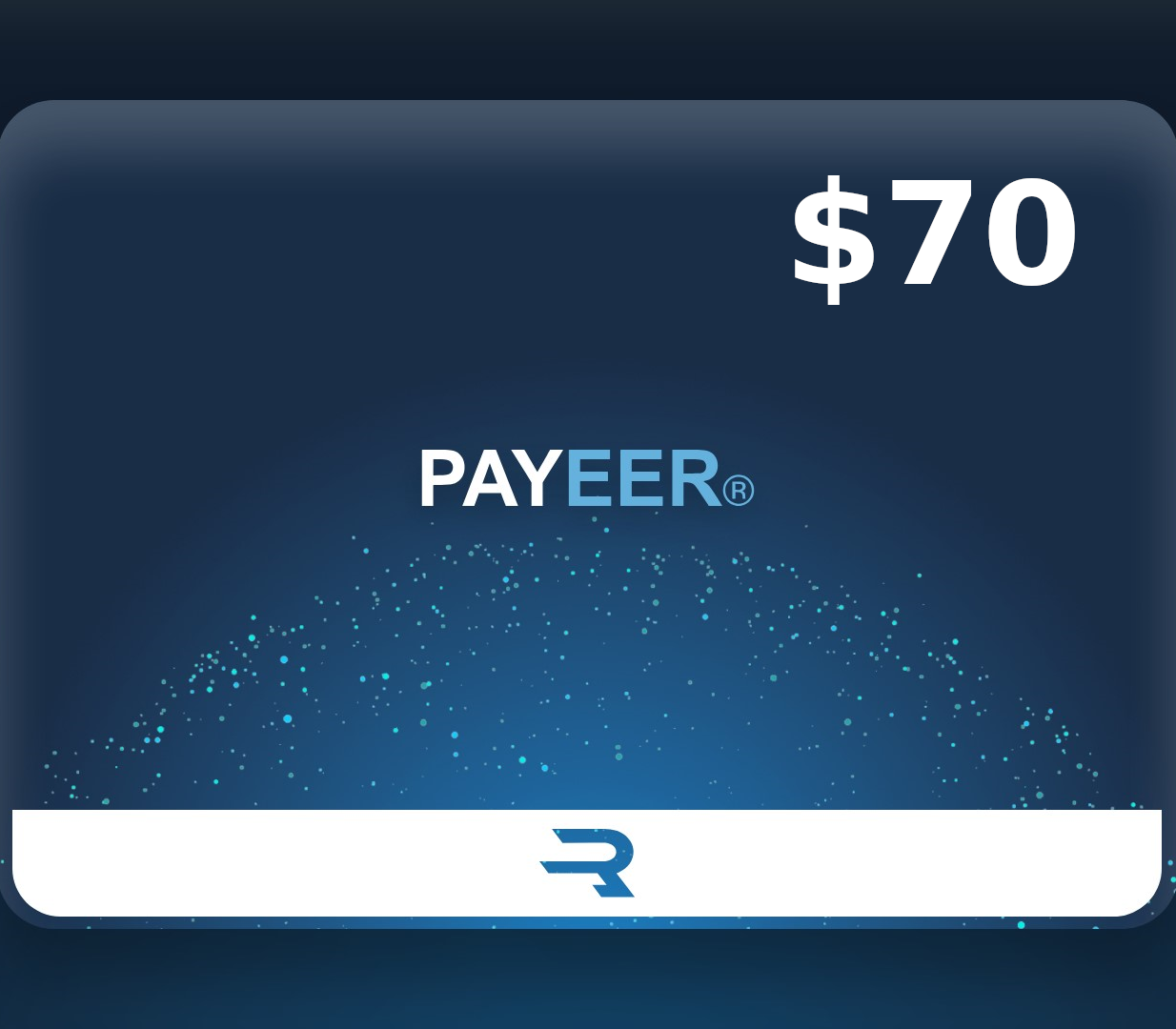 Rewarble Payeer $70 Gift Card