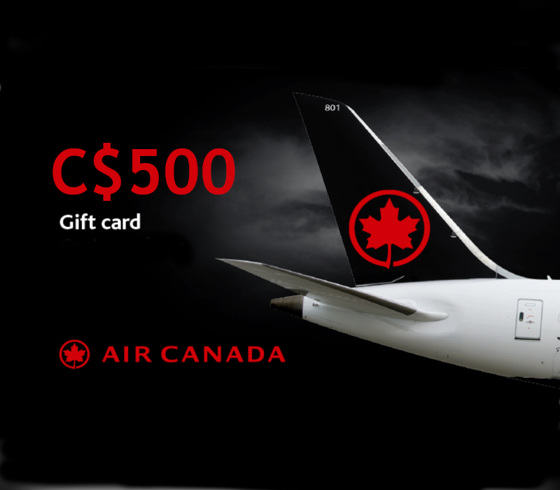 Air Canada C$ 500 Gift Card CA