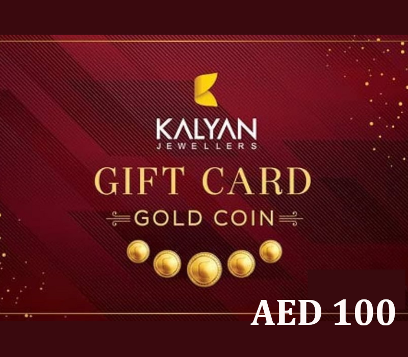 Kalyan Jewellers Gold Coin AED 100 Gift Card AE