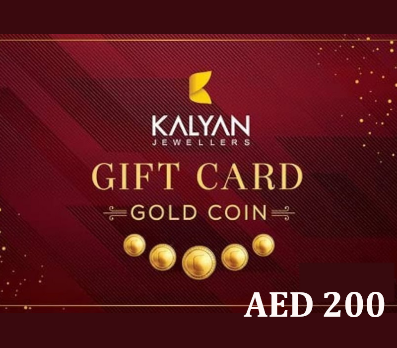 Kalyan Jewellers Gold Coin AED 200 Gift Card AE