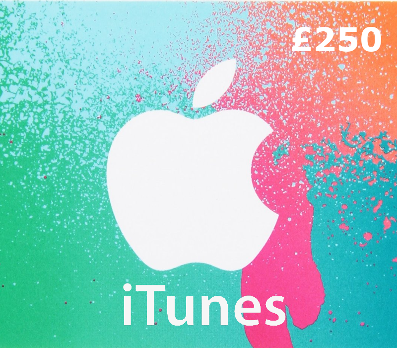 iTunes £250 UK Card