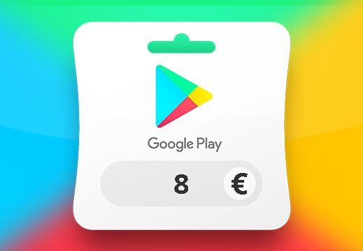 Google Play EUR 8 Gift Card DE