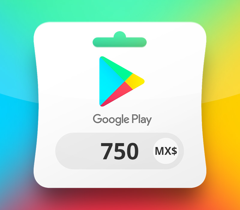 Google Play MXN 750 Gift Card MX