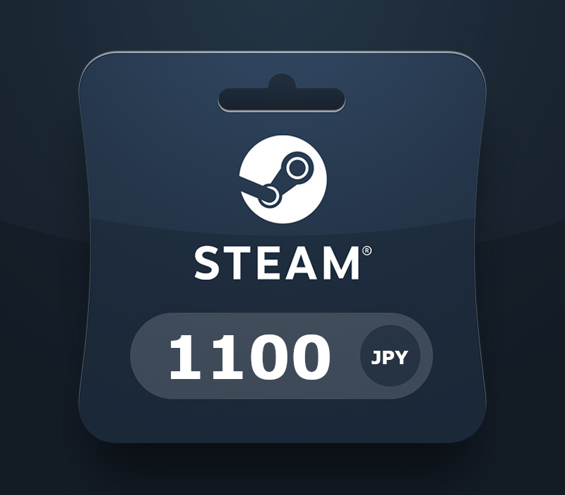 Steam Gift Card JPY 1100 JP Activation Code