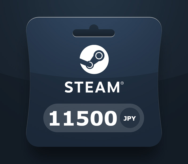 Steam Gift Card JPY 11500 JP Activation Code