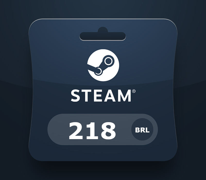 Steam Gift Card BRL 218 BR Activation Code