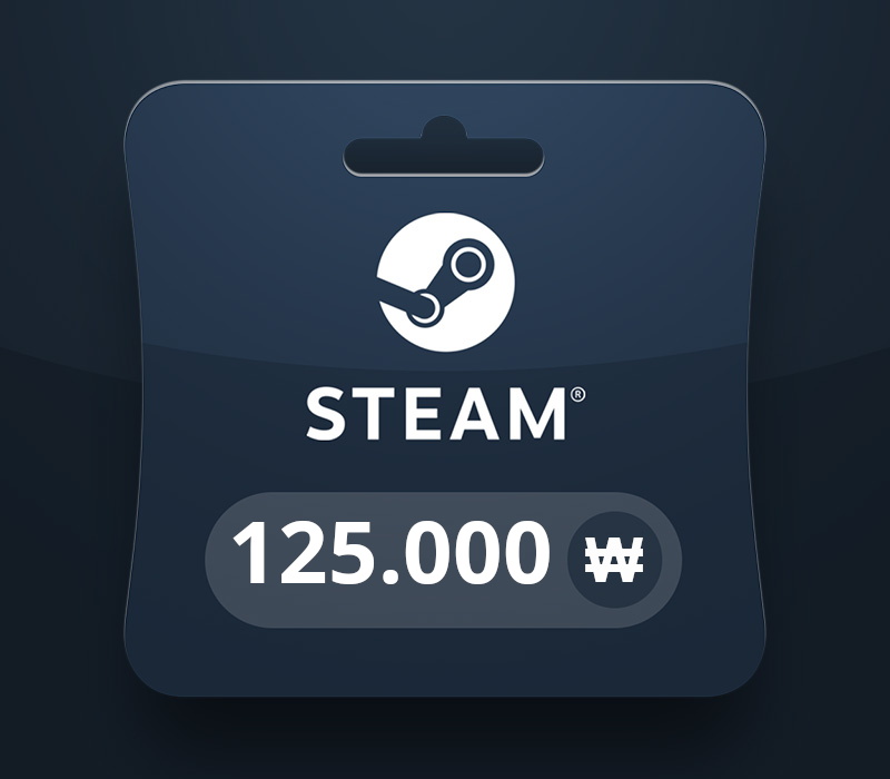 Steam Gift Card KRW 125000 KR Activation Code