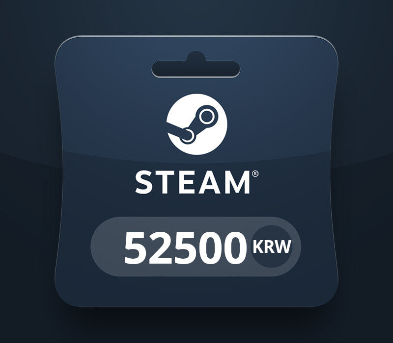 Steam Wallet KRW 52500 Gift Card KR