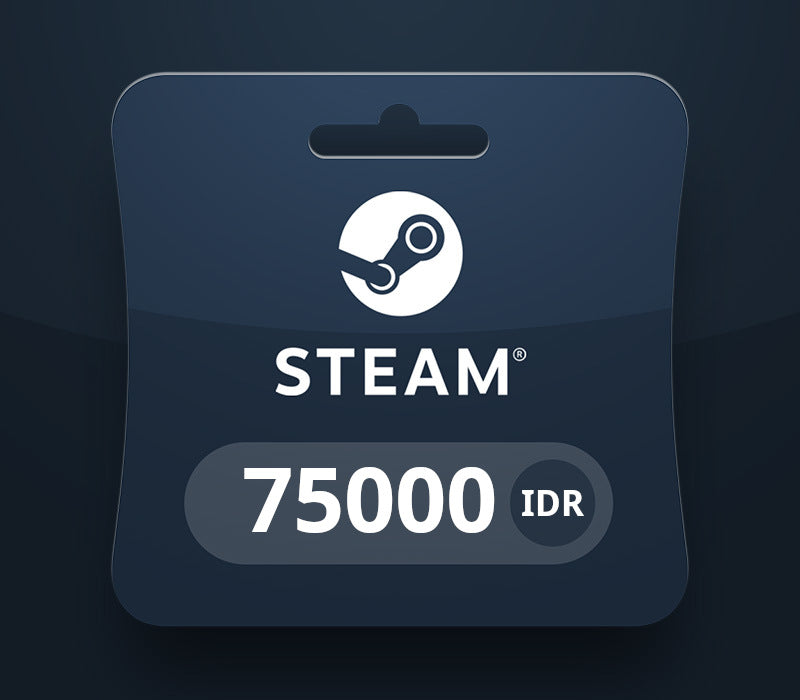 Steam Wallet IDR 75000 Gift Card ID