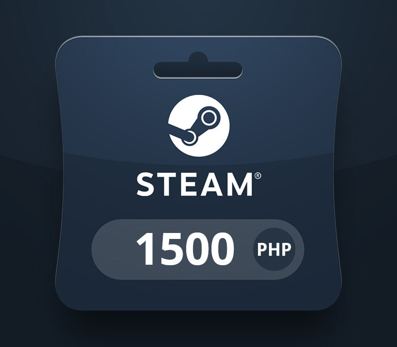 Steam Wallet PHP 1500 Gift Card