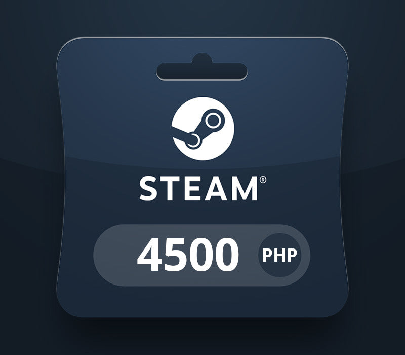 Steam Wallet PHP 4500 Gift Card PH