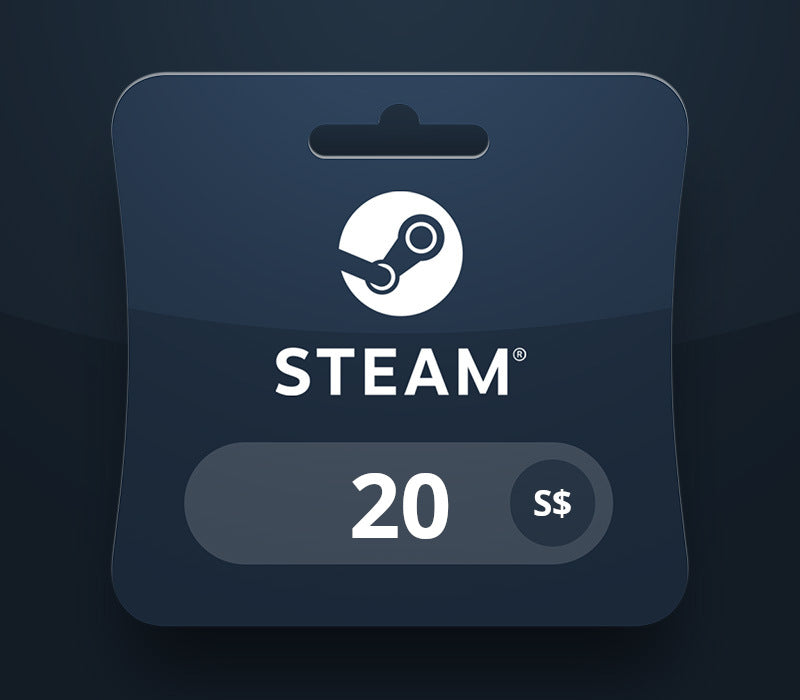 Steam Wallet SGD 20 Gift Card SG