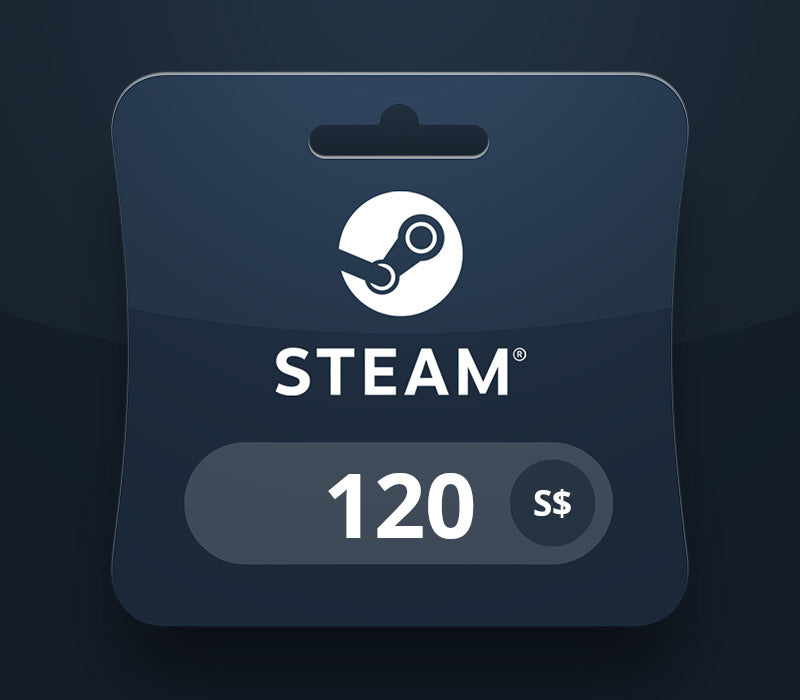 Steam Wallet SGD 120 Gift Card SG