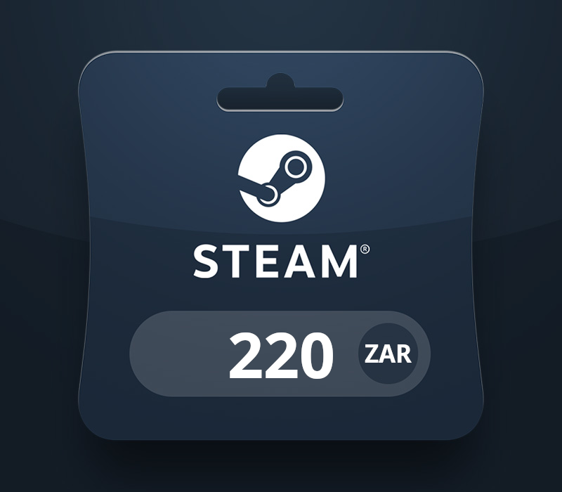Steam Wallet ZAR 220 Gift Card ZA