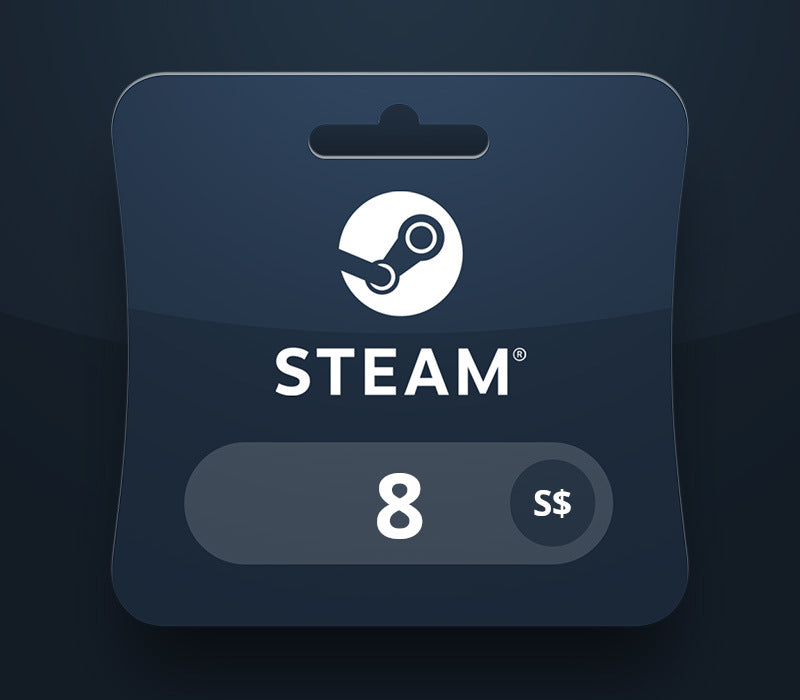 Steam Wallet SGD 8 Gift Card