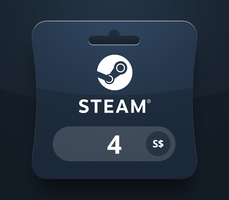 Steam Wallet SGD 4 Gift Card SG